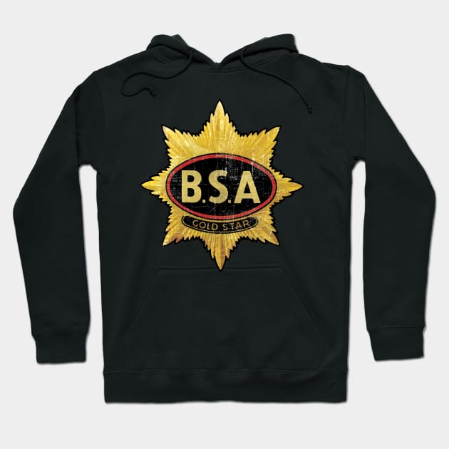 BSA Motorcycles 9 Hoodie by Midcenturydave